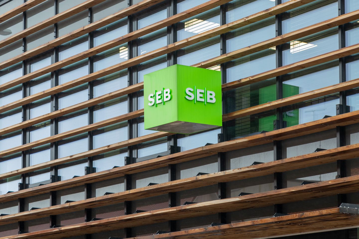 SEB panga kontor Viljandis.