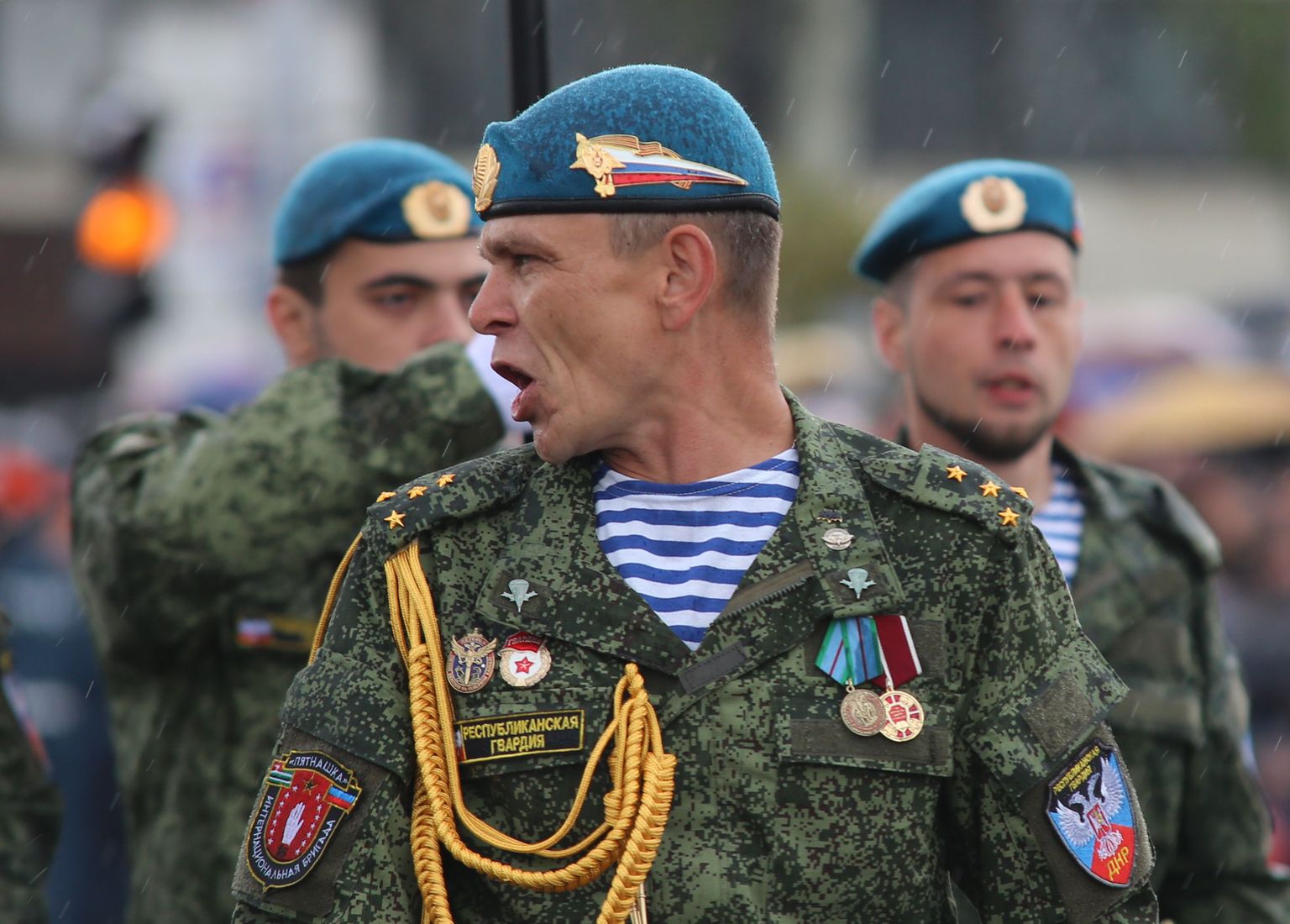 Isehakanud Donetski Rahvavabariigi sõdurid
