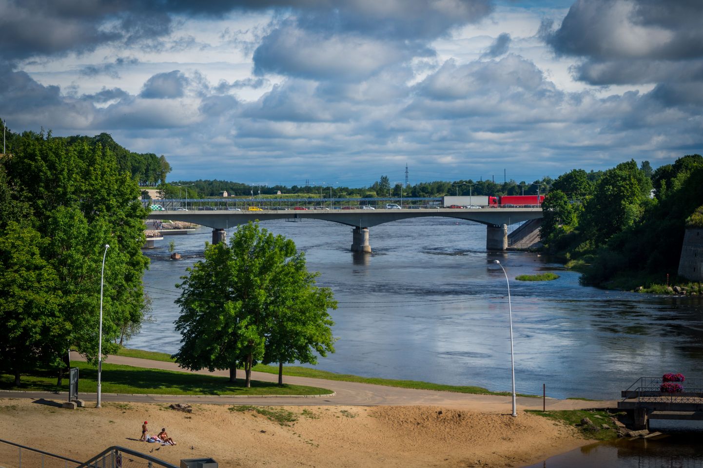 Eesti-Vene piir, Narva.