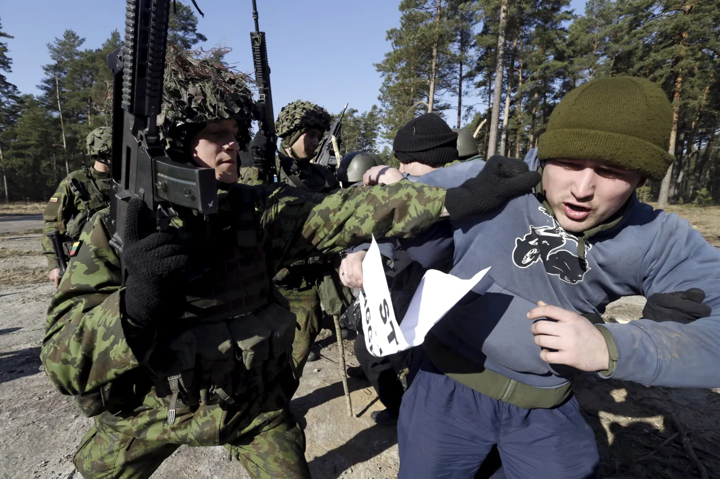 Leedu armee õppustel