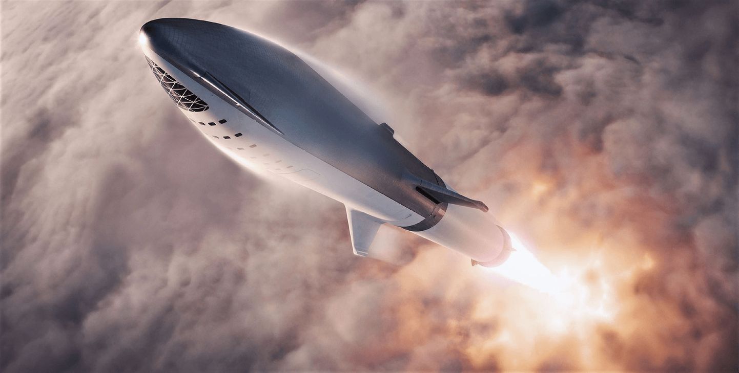 SpaceX'i visand BFR raketist.