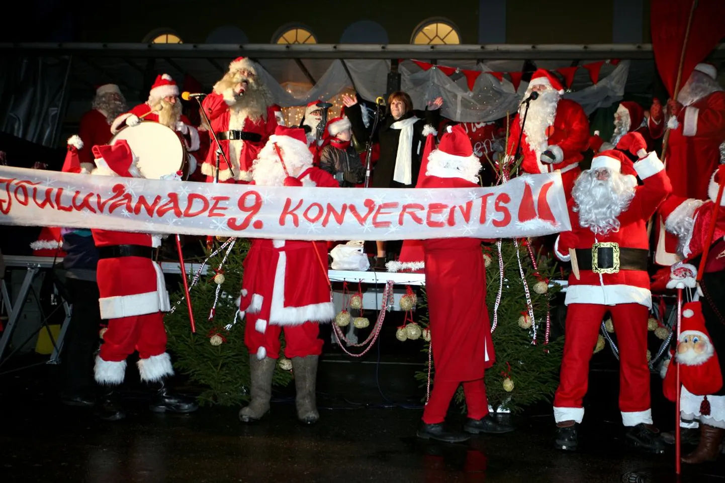 Jõuluvanade konverents mullu Paides.