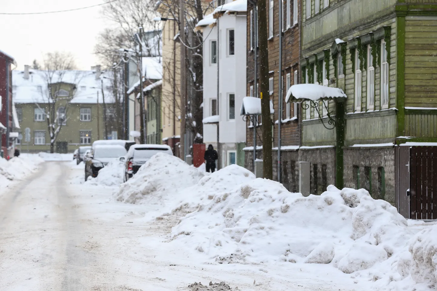 Ootamatu lumelisa põhjustas palju meelehärmi.