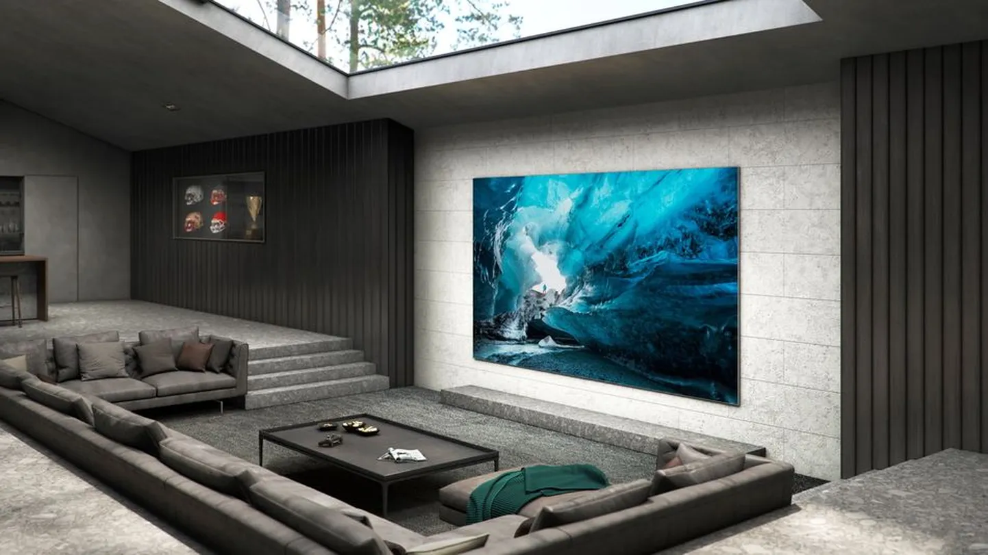 Samsungi uus 110-tolline microLED-teler