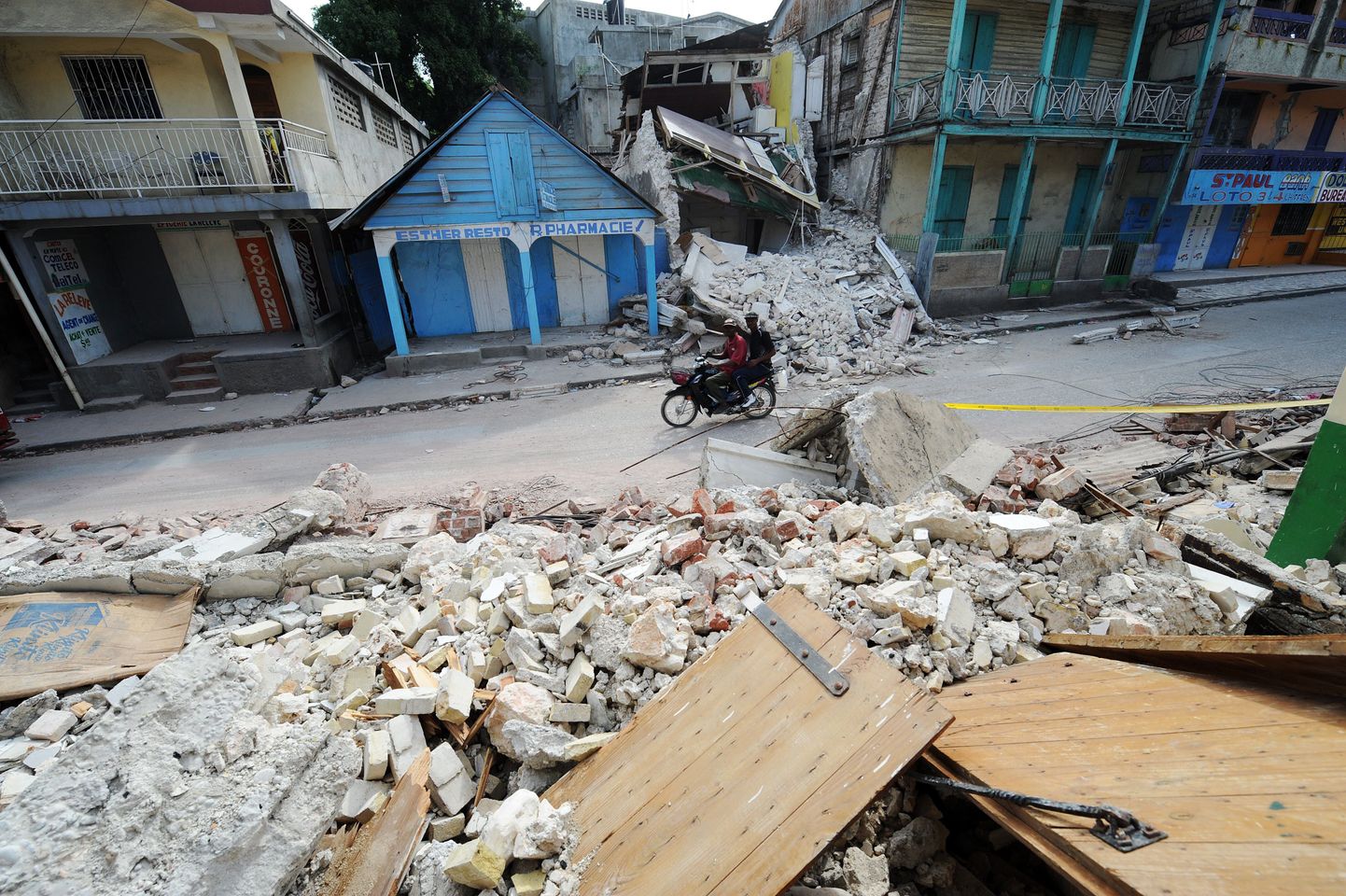 Haiti linn Jacmel pärast 12. jaanuari maavärinat