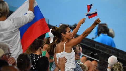 Venemaa ja Valgevene tennisistidele tehti erand, et nood ikkagi olümpiale saaks