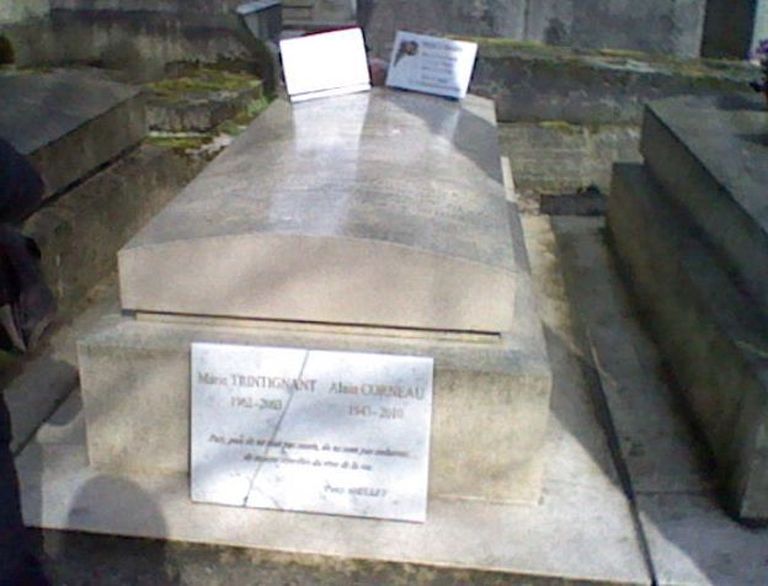 Marie Trintignant' haud Pariisi Père-Lachaise'i kalmistul / wikipedia.org