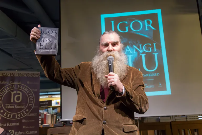 Igor Mangi uue raamatu esitlus Viru Keskuses