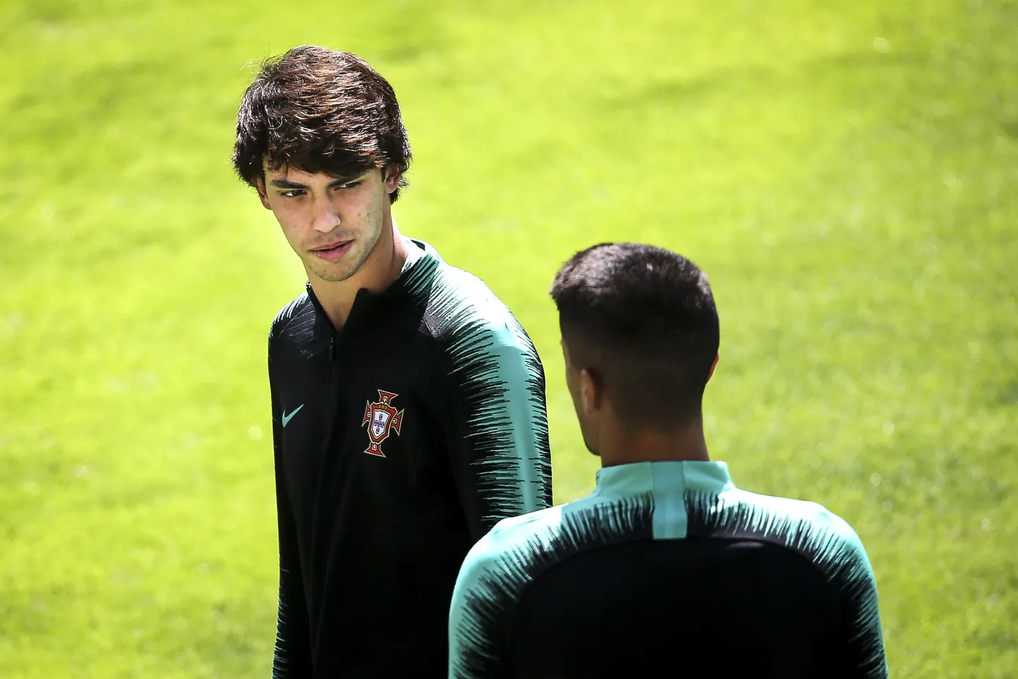 Joao Felix (vasakul) koos Joao Canceloga.