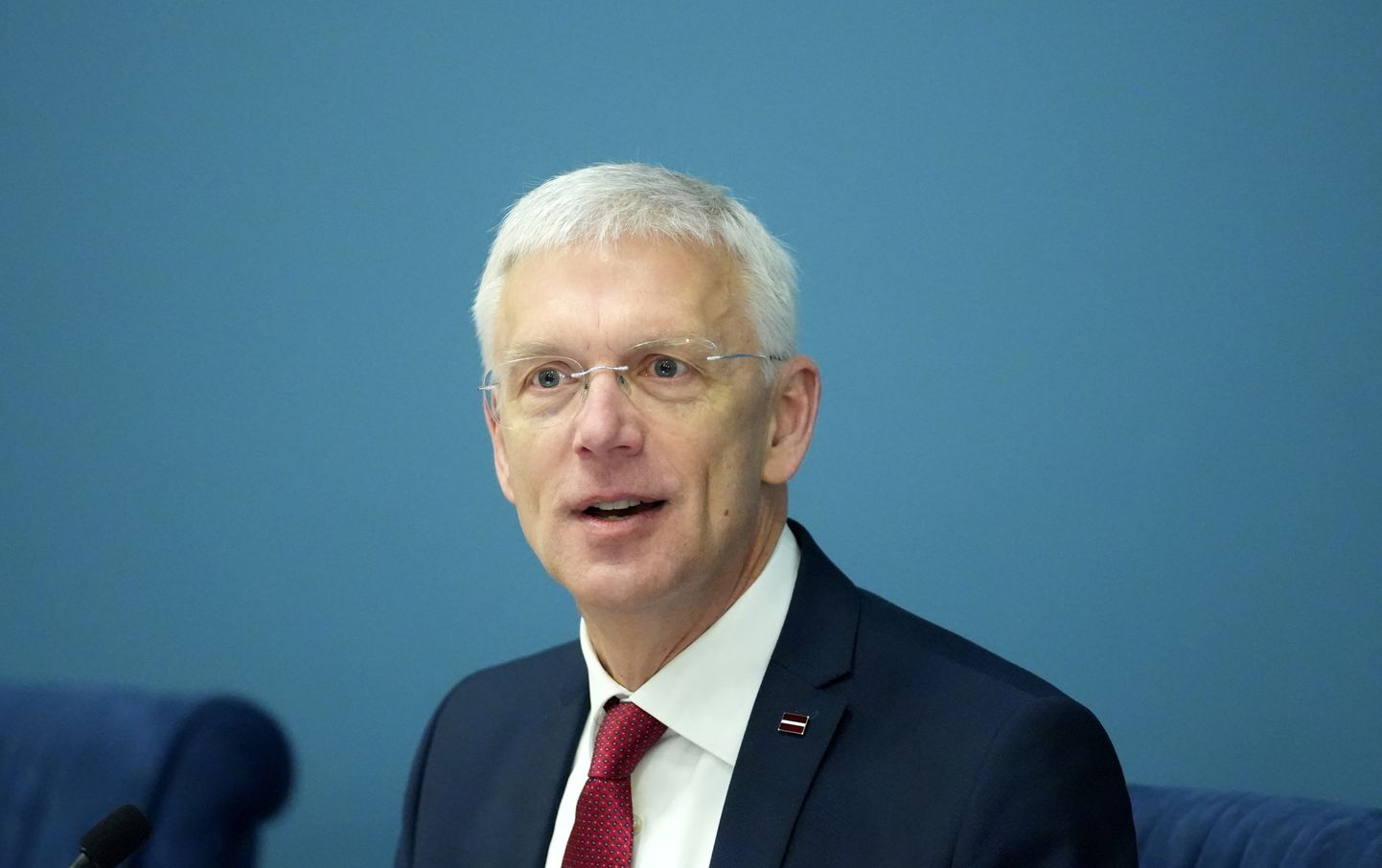 Бывший премьер-министр и министр иностранных дел Кришьянис Кариньш ("Новое Единство")