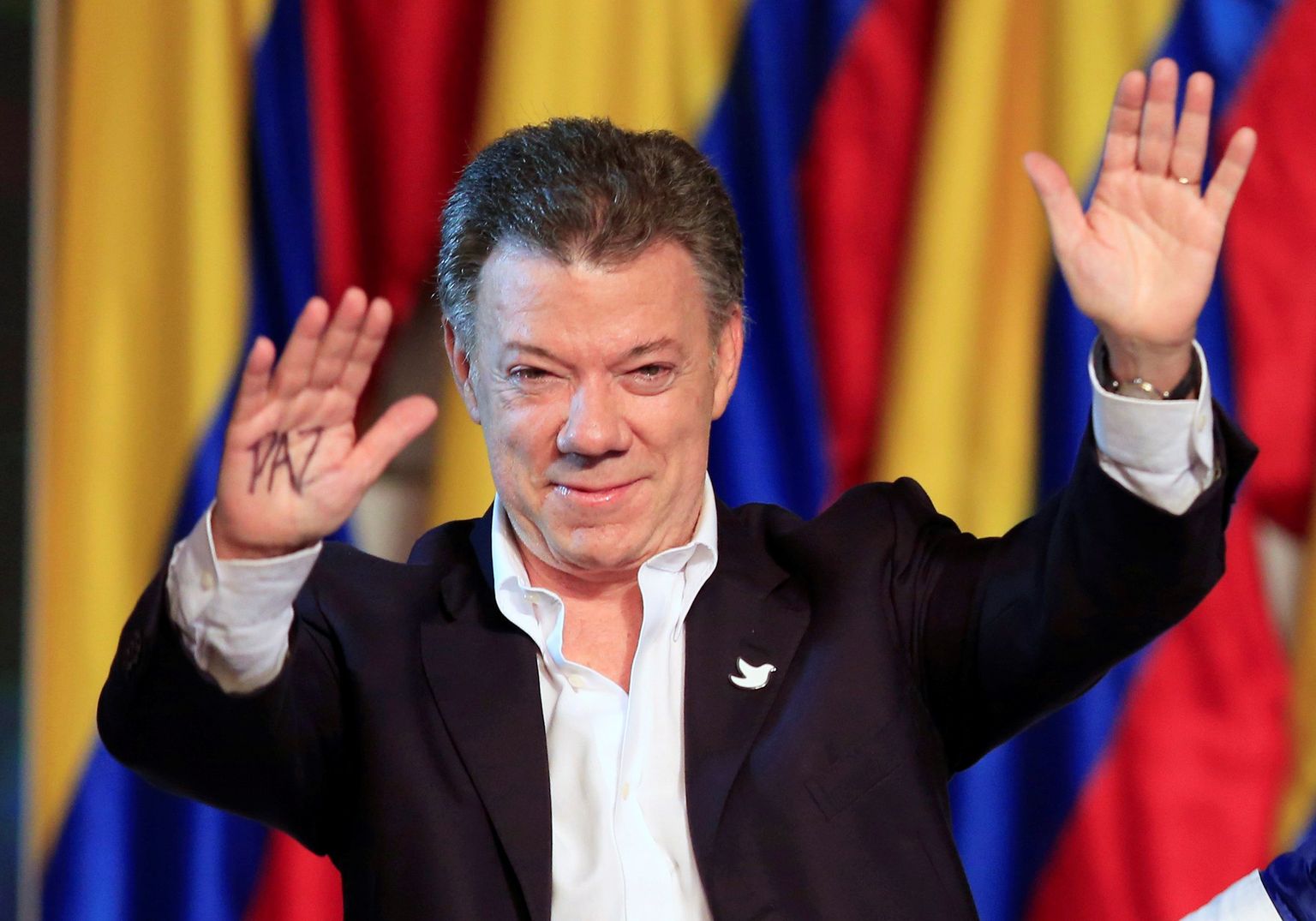 Colombia president Juan Manuel Santos