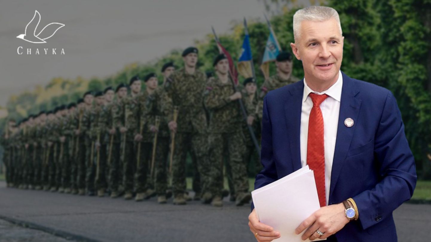 Министр обороны Латвии Артис Пабрикс