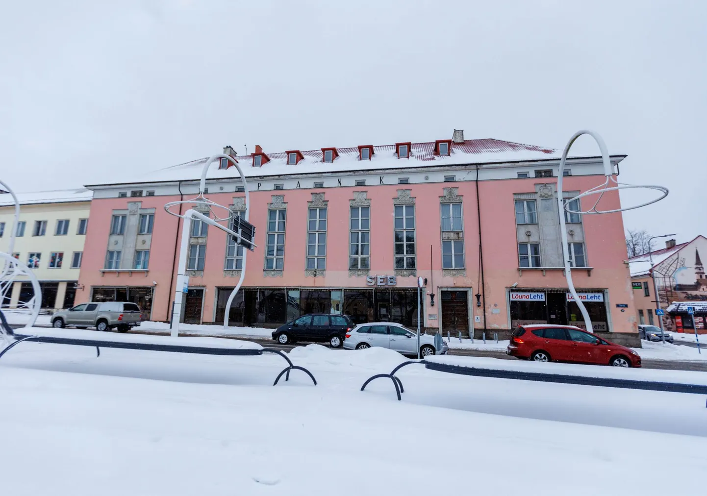 Tartu 25 asuv Võru pangamaja.