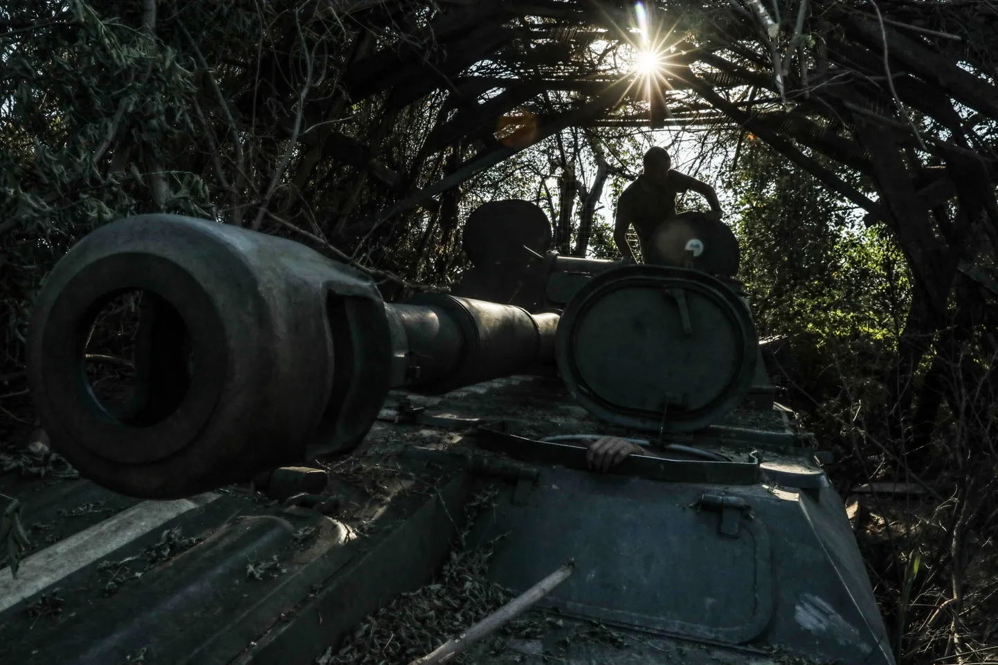 Ukraina suurtükk Donetski oblastis