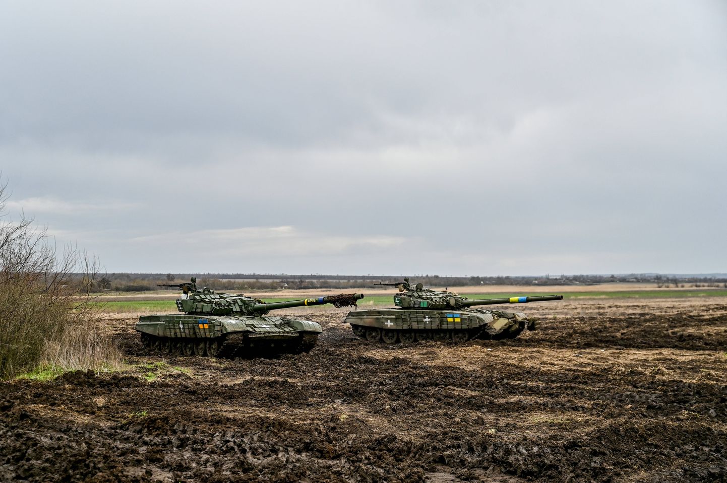 Украинские танки.