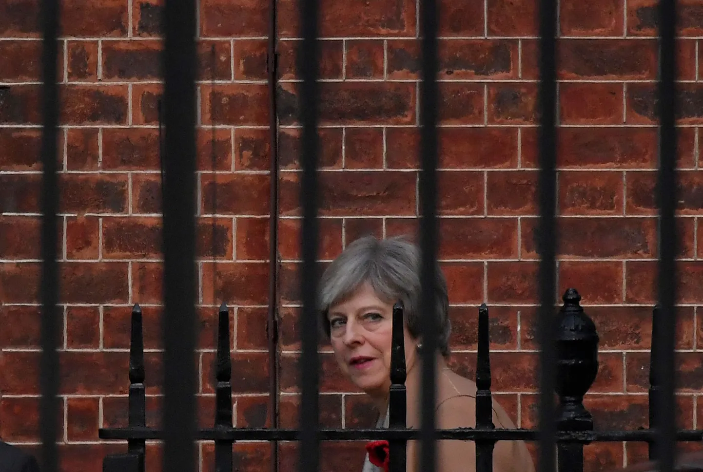 Peaminister Theresa May.