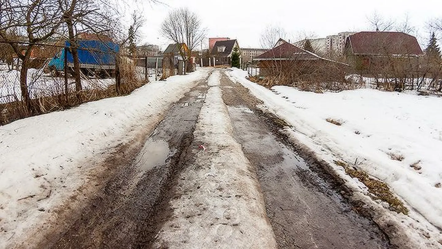 Улица Лийва - одна из самых коротких в Нарве.