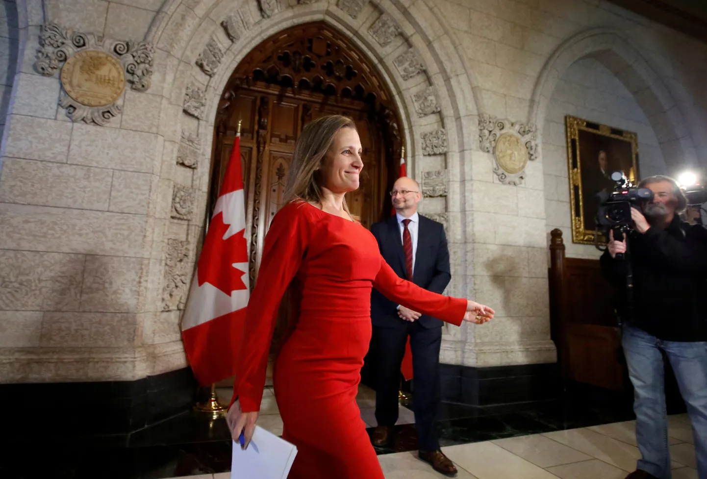 Chrystia Freeland.