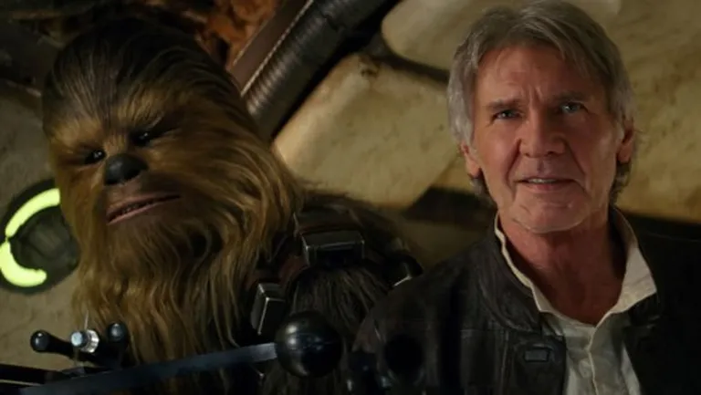 Harisons Fords jaunākajā «Zvaigžņu karu» filmu sērijas daļā «Spēks mostas» («Star Wars: The Force Awakens»)