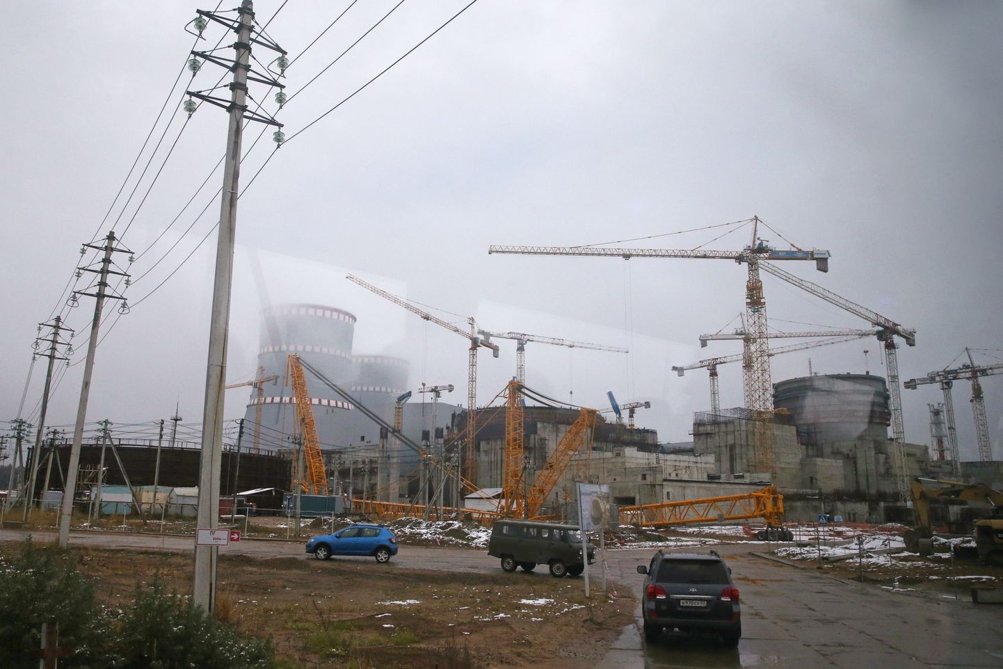 Leningradi uue tuumajaama ehitus.