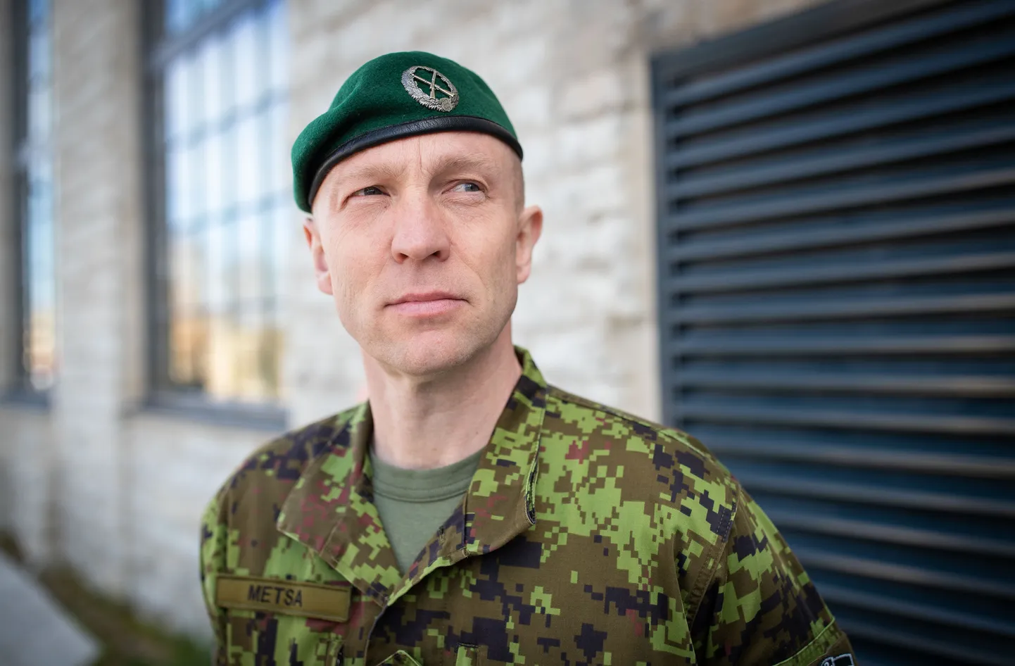 10.05.2022, Tallinn. 2. jalaväebrigaadi ülem Kolonel Tarmo Metsa. Foto Madis Veltman, Postimees