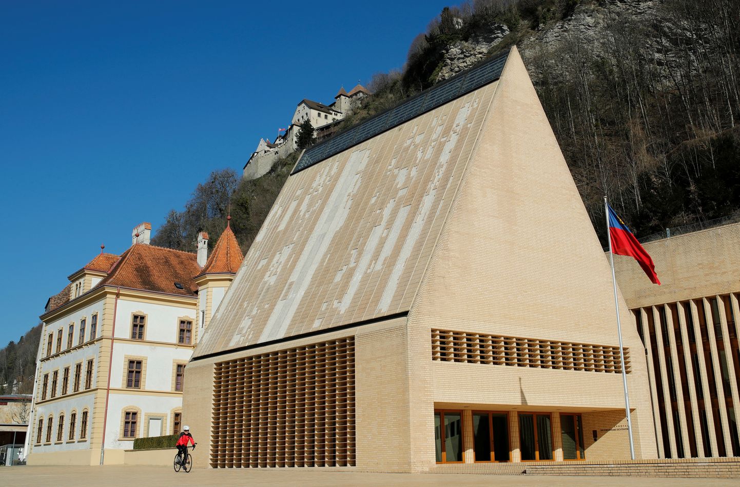 Liechtensteini parlamendihoone.