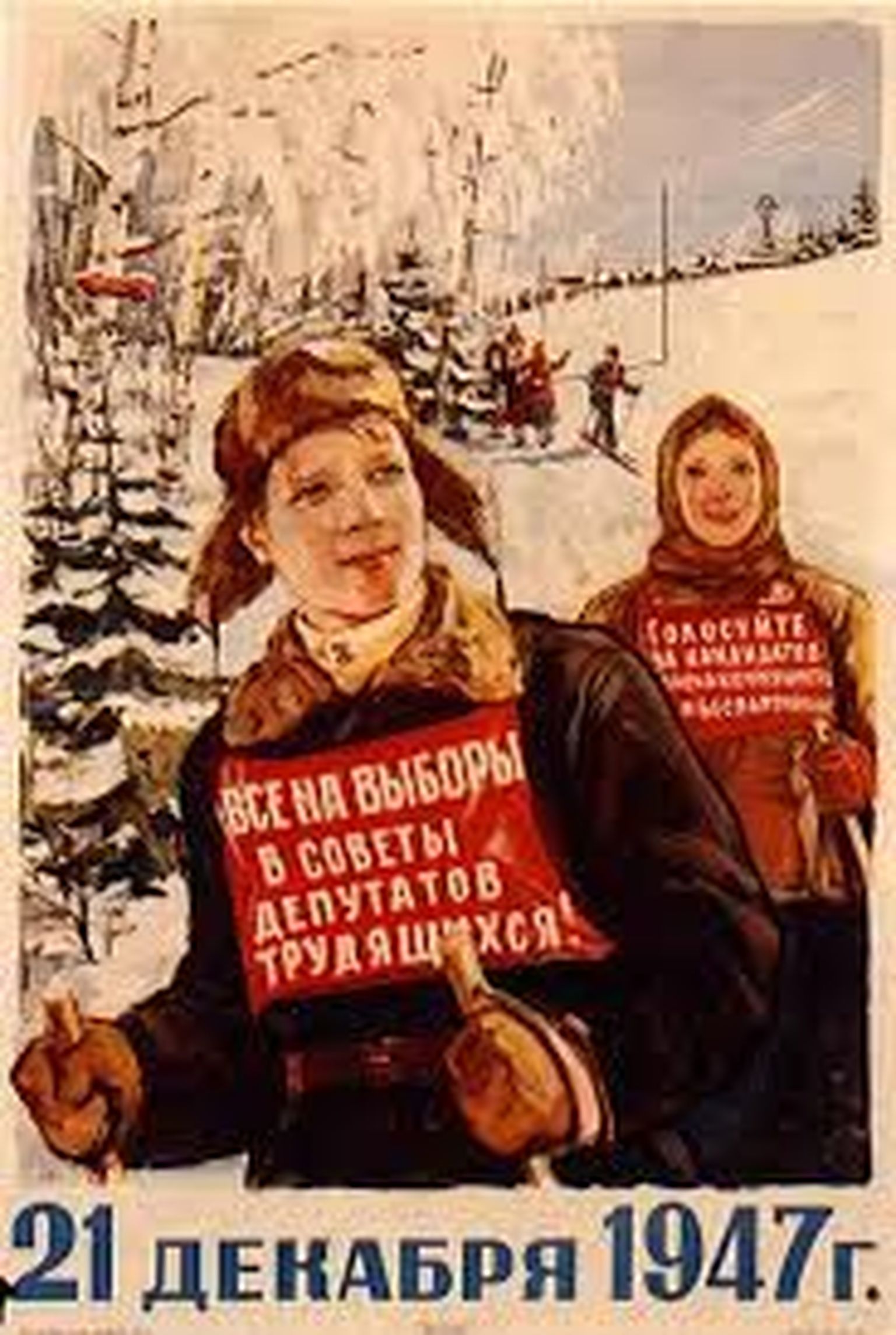 Nõukogude-aegne propagandaplakat