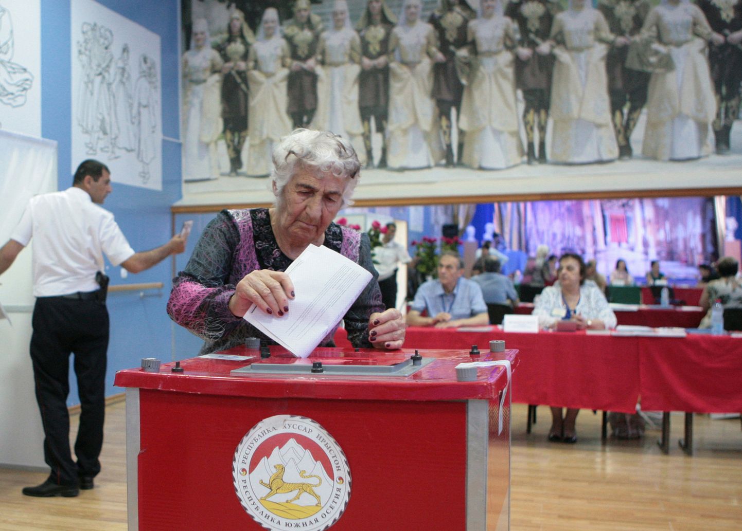 Parlamenta vēlēšanas Krievijas okupētajā Dienvidosetijā