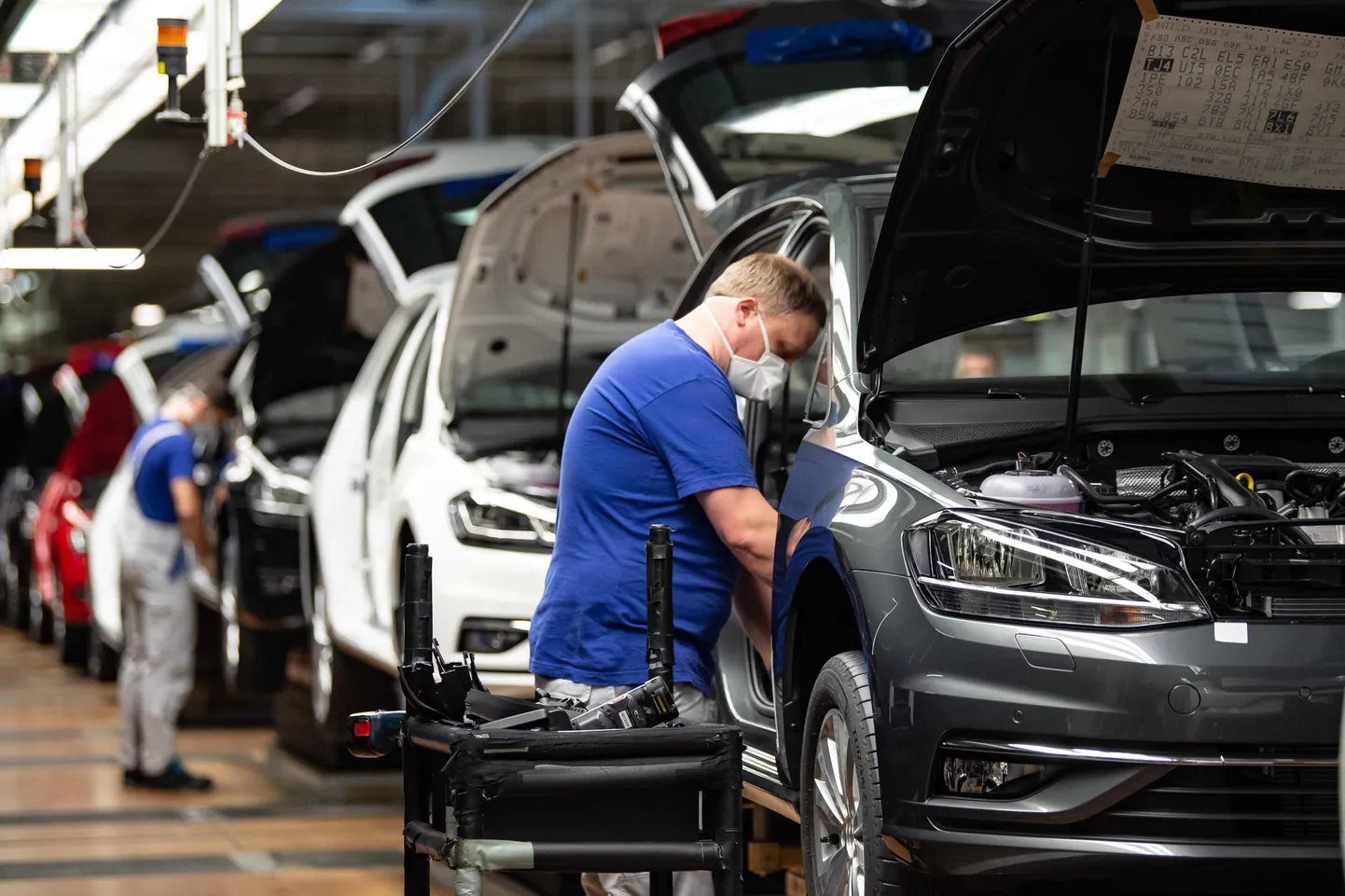 Volkswageni tehas Wolfsburgis Saksamaal.