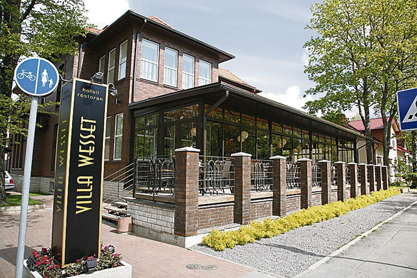 Mullu võitis parima teenindusega ettevõtte tiitli just Villa Wesseti restoran.