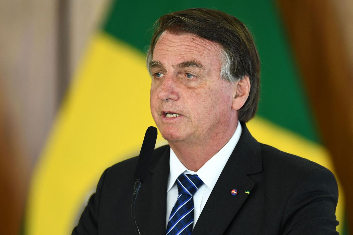 Brasiilia endine president Jair Bolsonaro.
