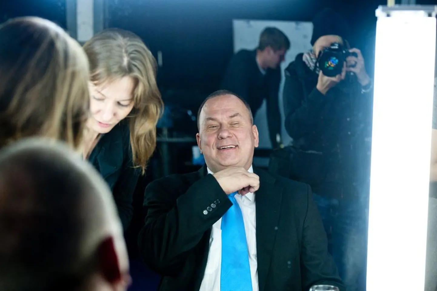 "Tantsud tähtedega" eelviimase saate telgitagused
Aivar Riisalu