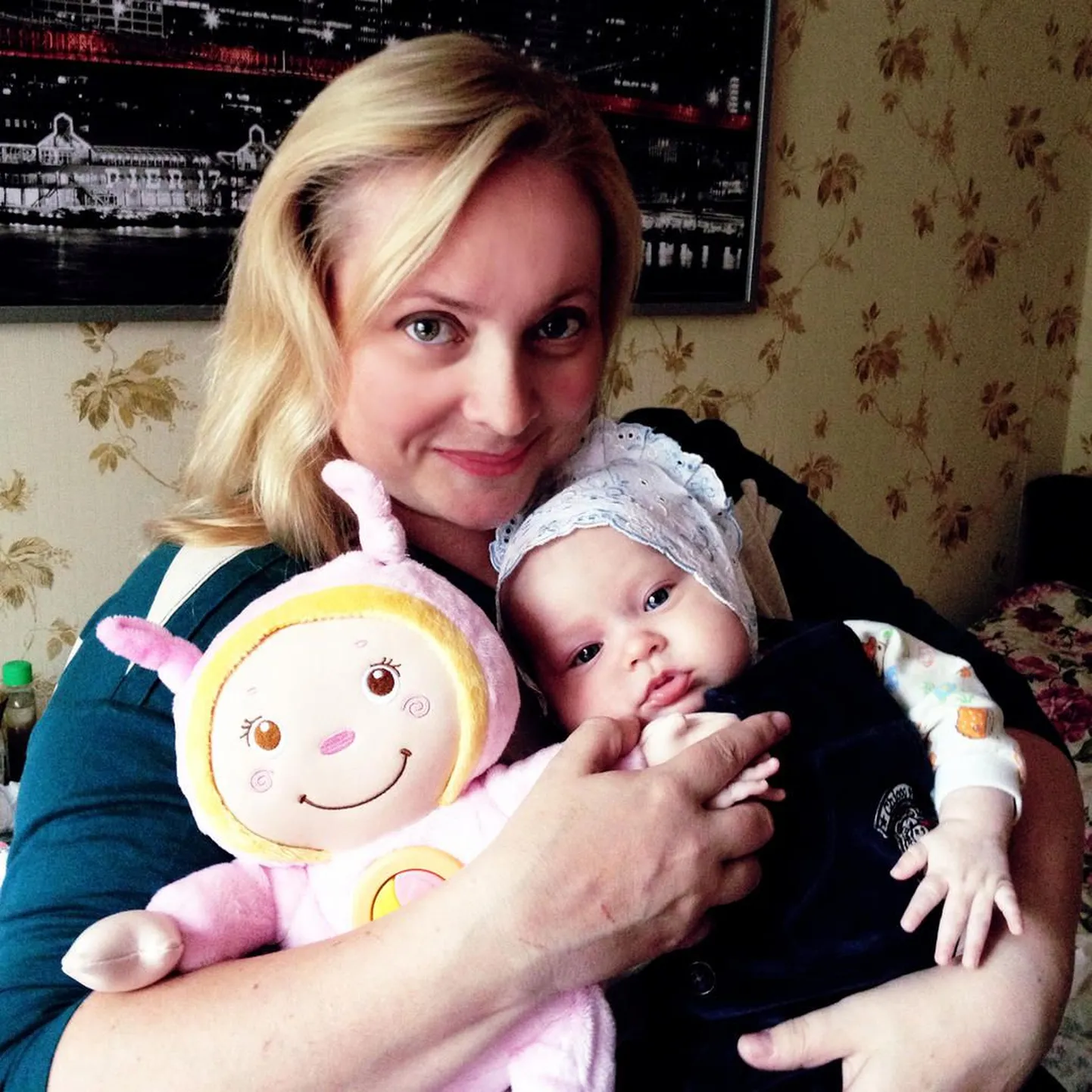 Светлана Пермякова с дочерью.