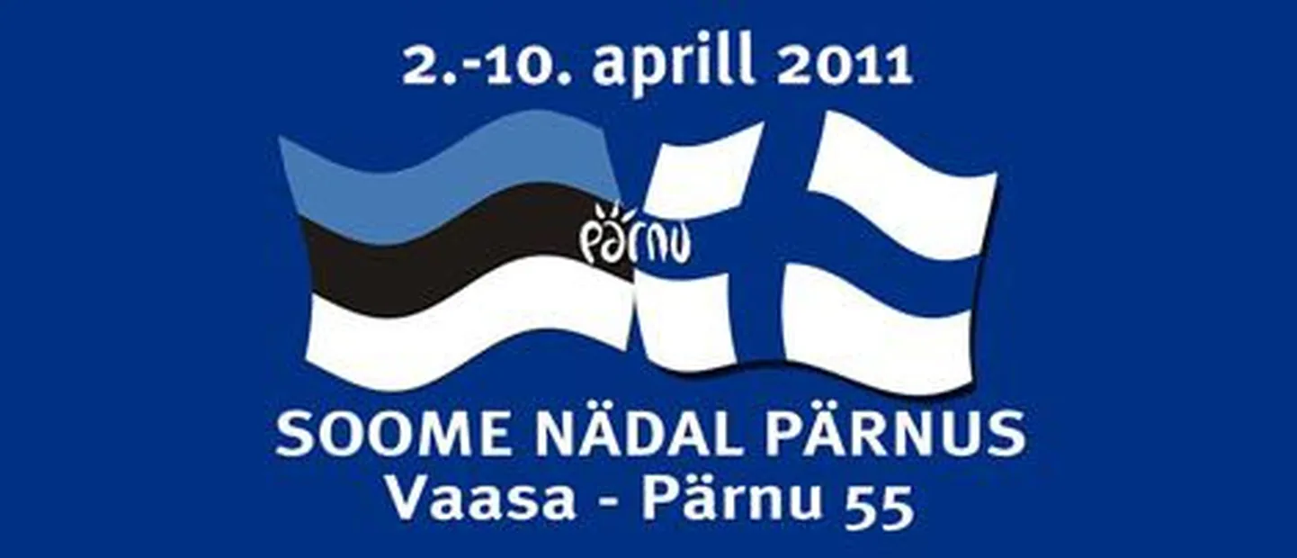 2.-10. aprillil toimub Pärnus Soome nädal.