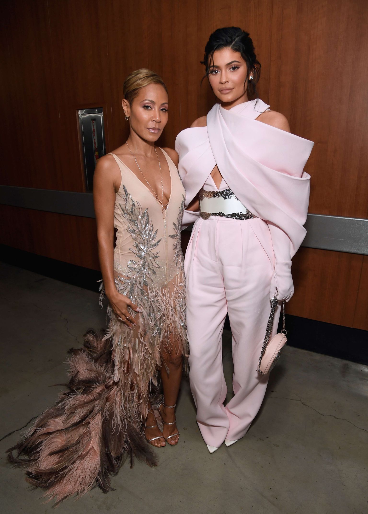 Jada Pinkett Smith ja Kylie Jenner Grammyde galal veebruaris 2019.