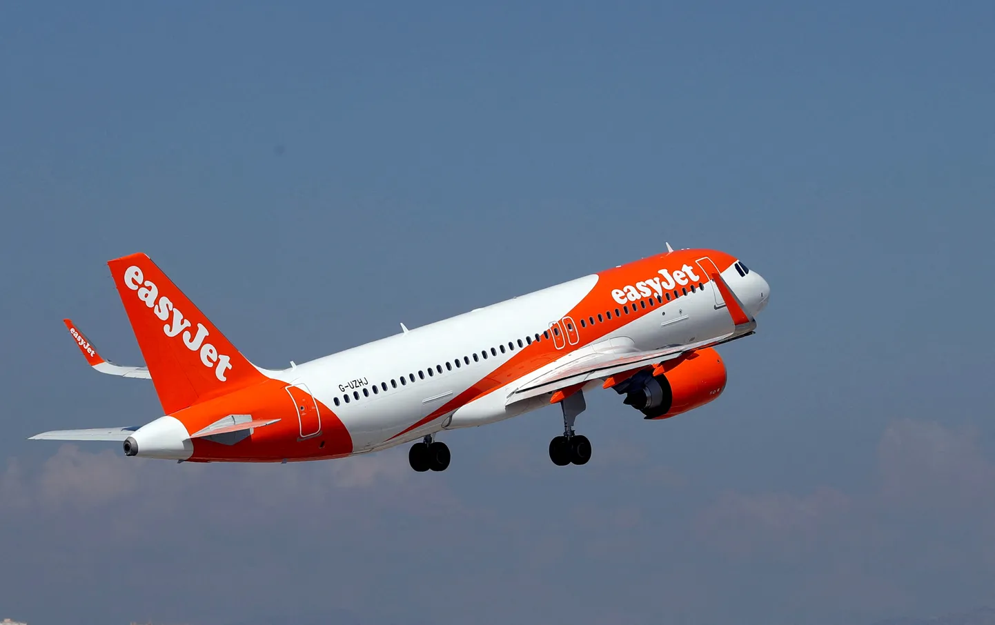 EasyJet lennuk.