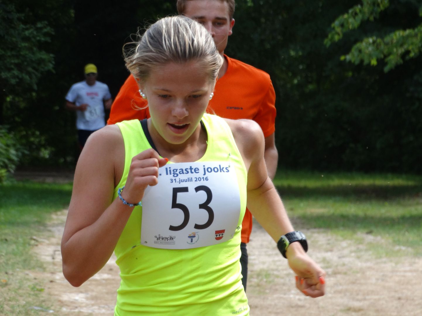 Johanna Ardel, Iigaste jooksu N19 vanuseklassi põhijooksu võitja.