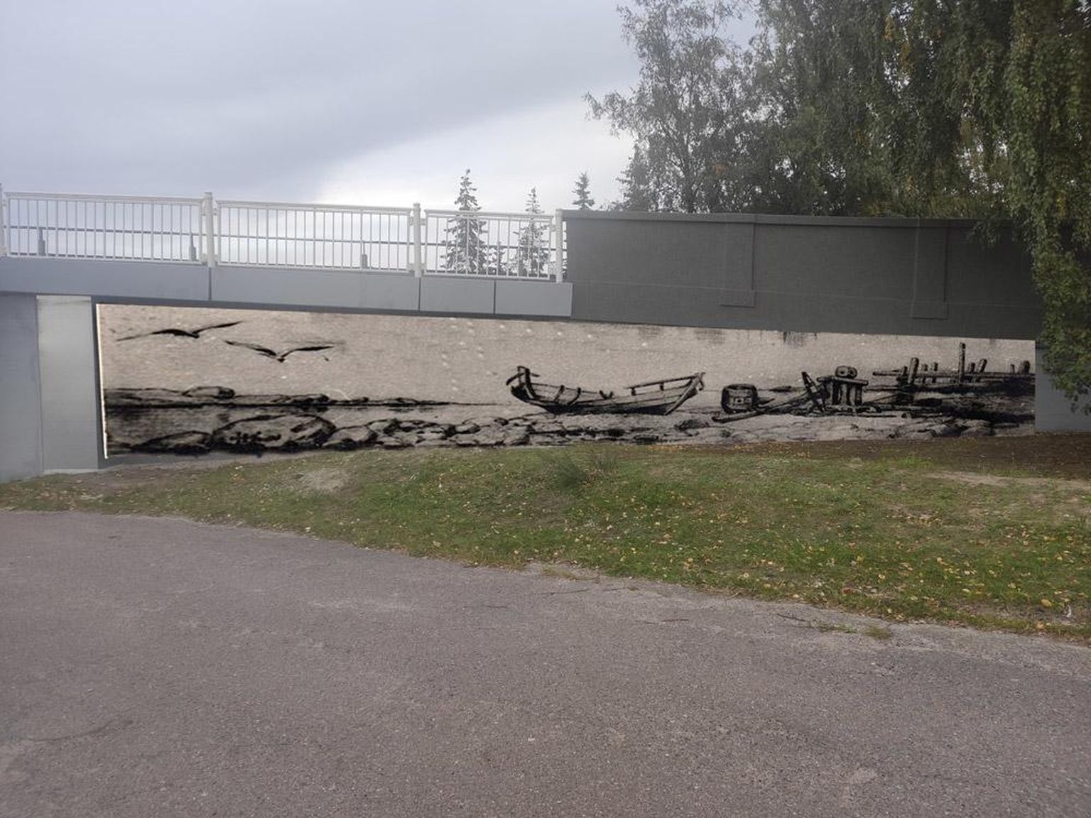 Pärnu Kesklinna sild saab maalingu, kus on kujutatud vanaaegse sadama jõevaadet.