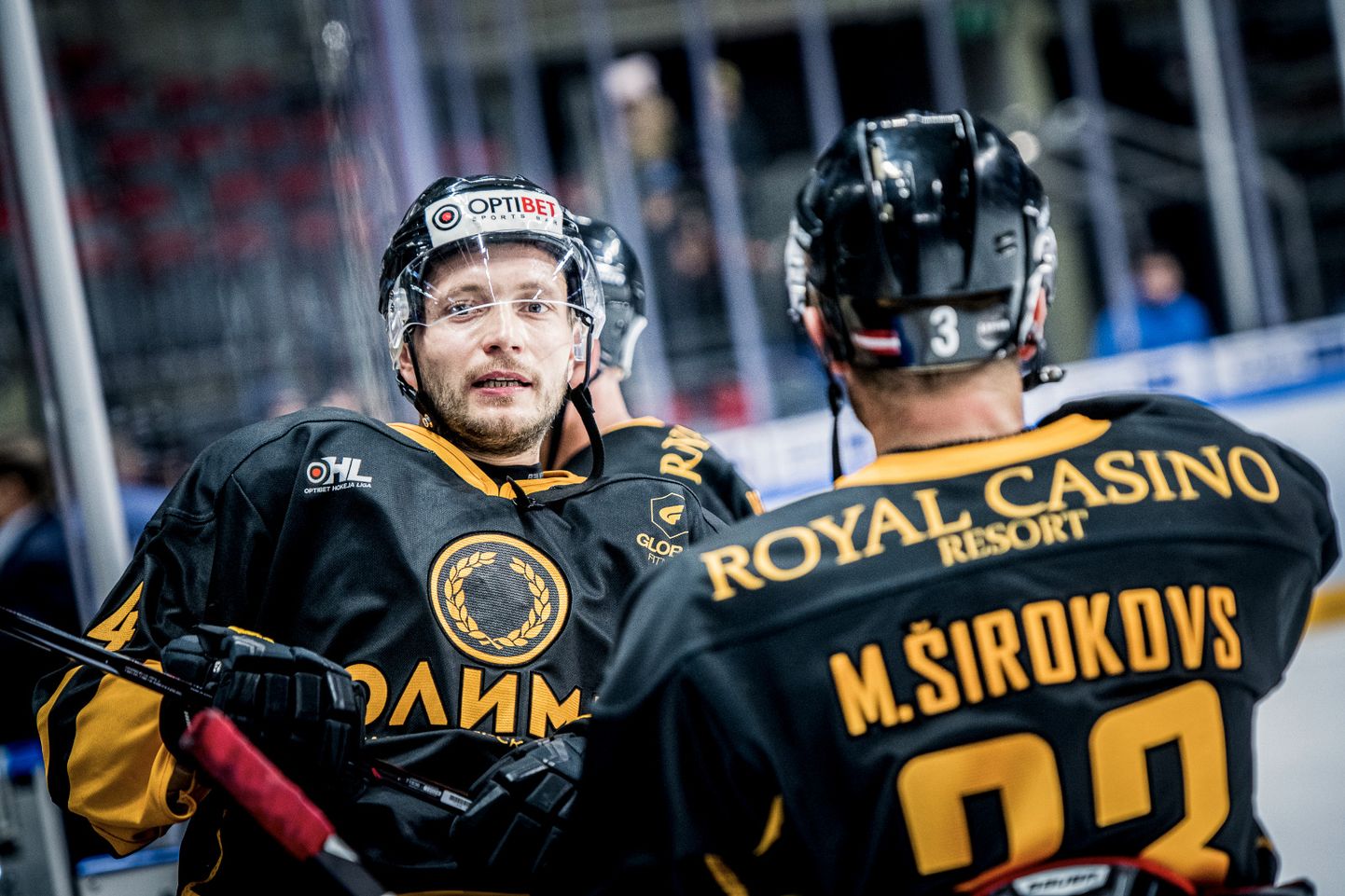 Rīgas "Olimp" hokejisti.