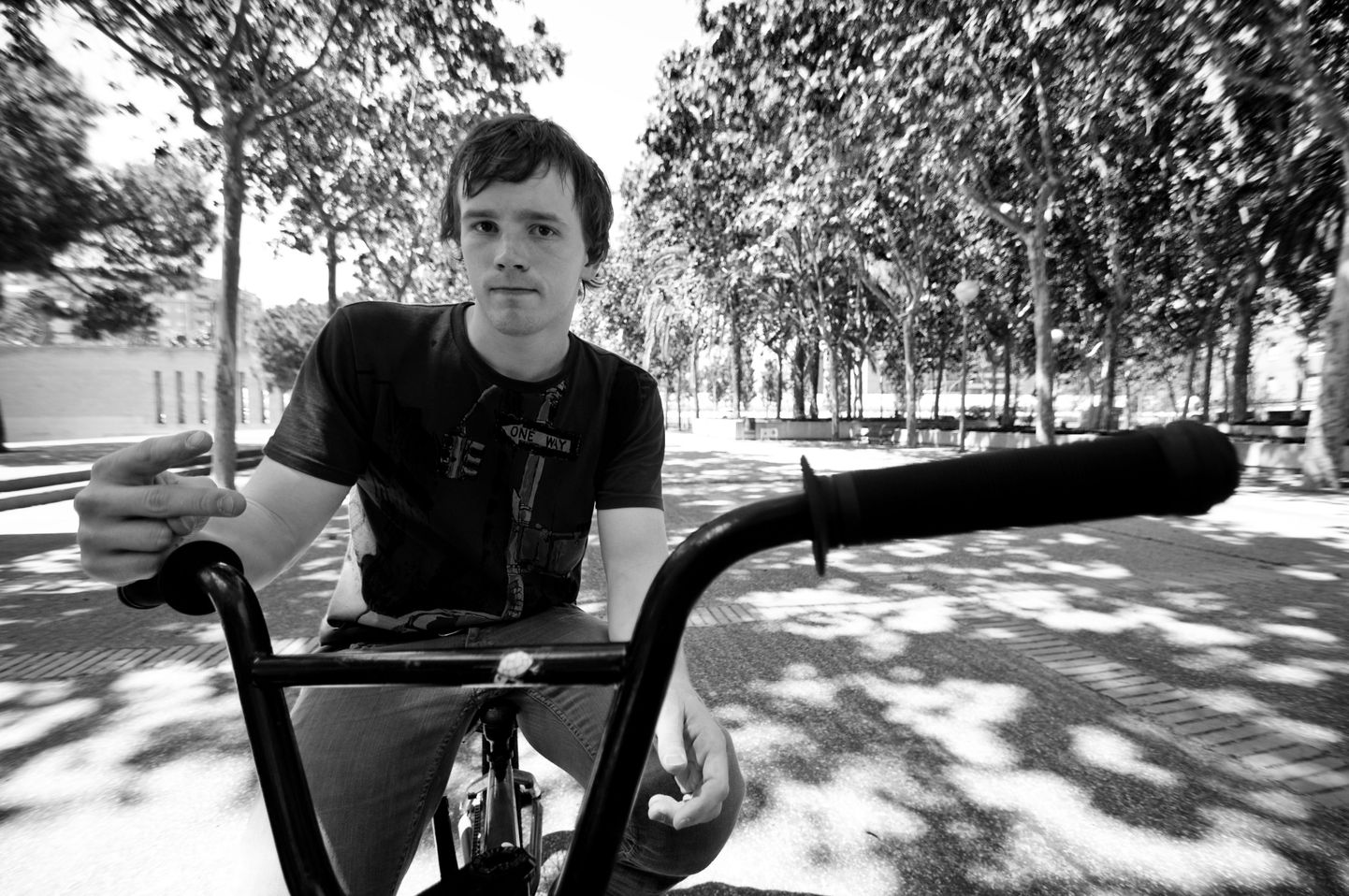 Pärnakas Rasmus Paimre on sõidab trikirattaga juba 15-eluaastast.
