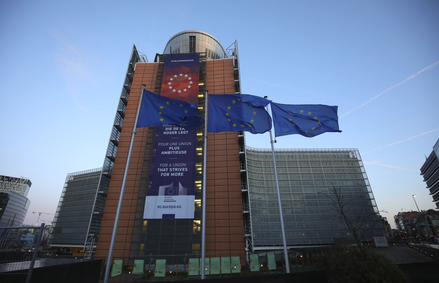 Euroopa Liidu peakorter Brüsselis. Foto on illustratiivne.