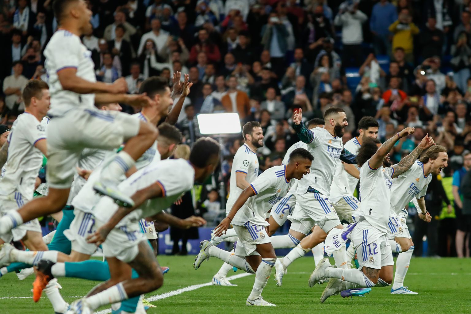 Mitmel Madridi Reali fännil jäi ilmselt hooaja vägevam etendus nägemata.