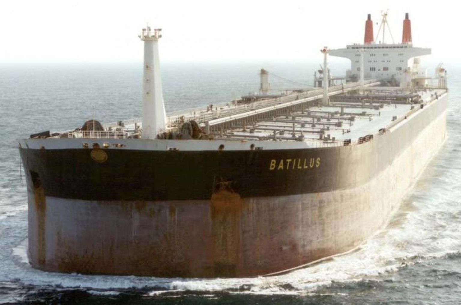 Supertanker Batillus. Foto on illustratiivne.