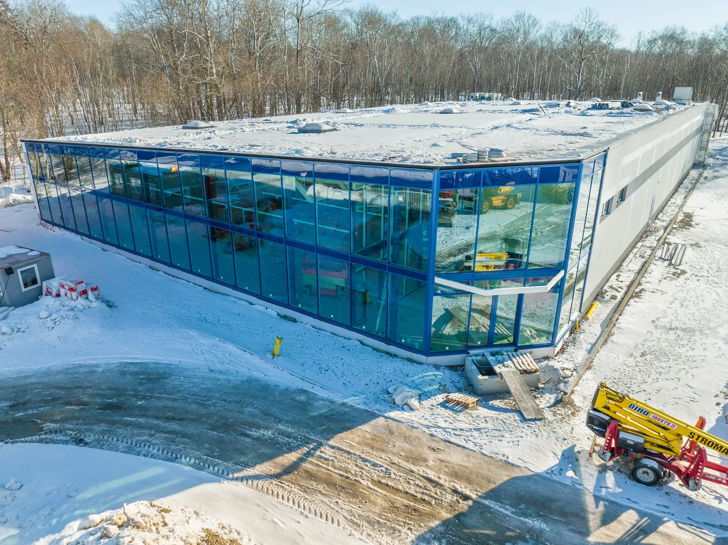 Строительство магазина Lidl в Йыхви