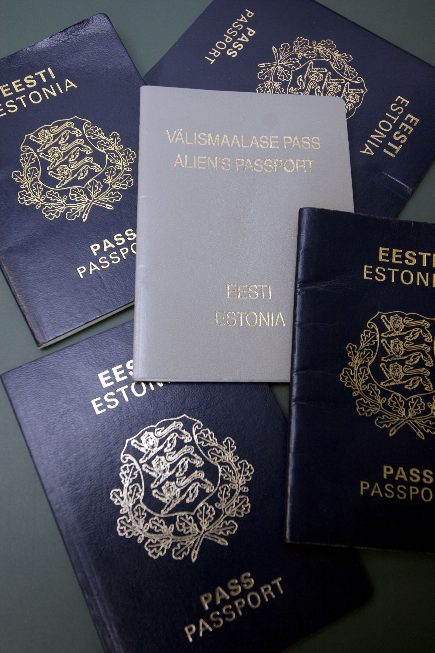Pildil on Eesti ja Eestis väljastatav välismaalase pass.