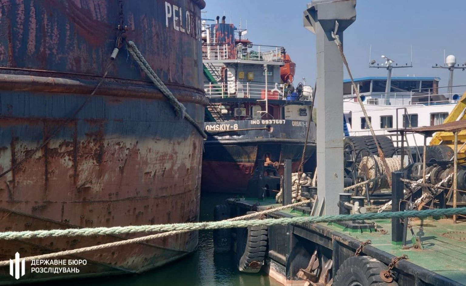 Ukraina võimude poolt kinni peetud Venemaa laevad