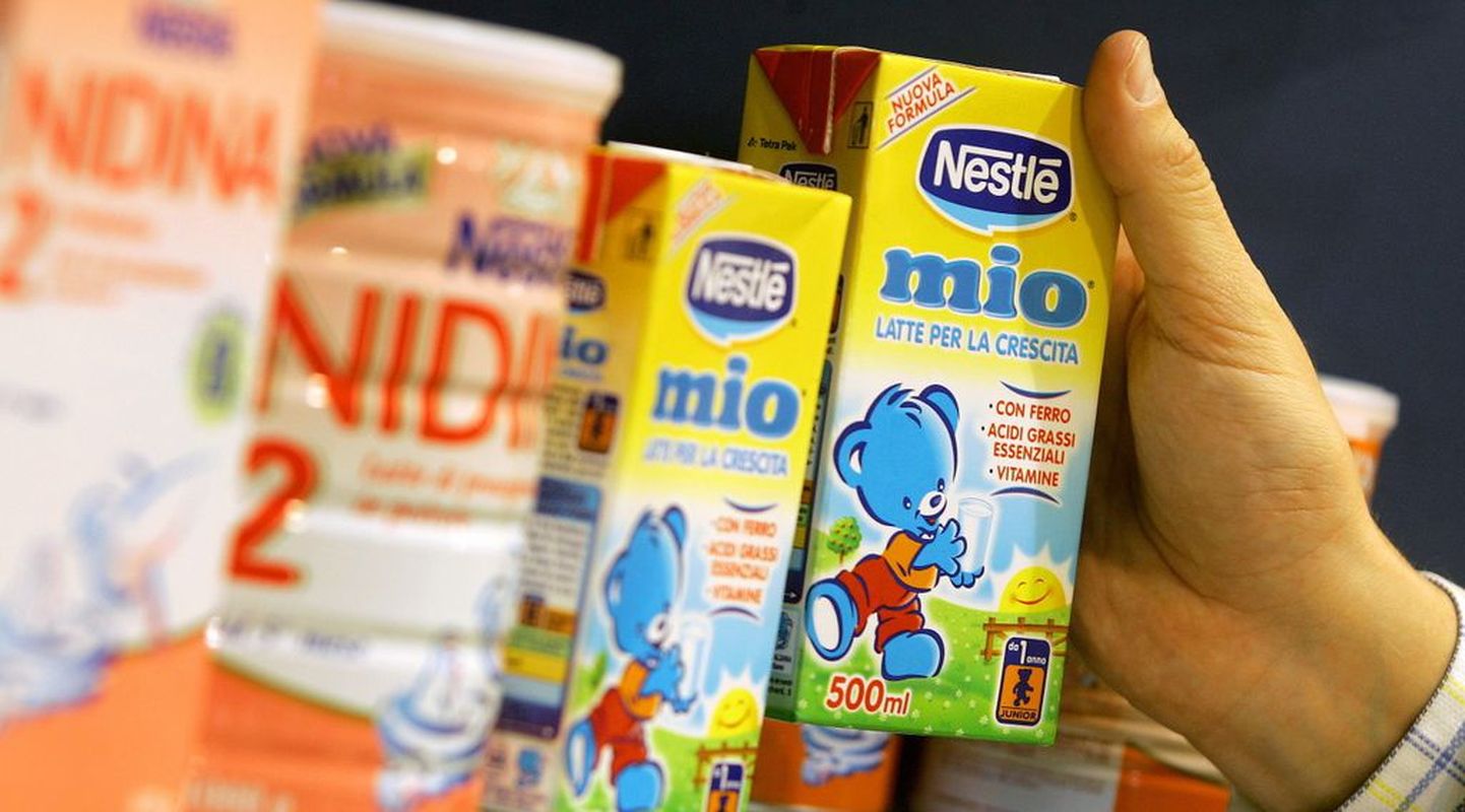 Nestle'i imikutoit, mida firma lubab nii Venemaal kui Ukrainas edasi müüa.