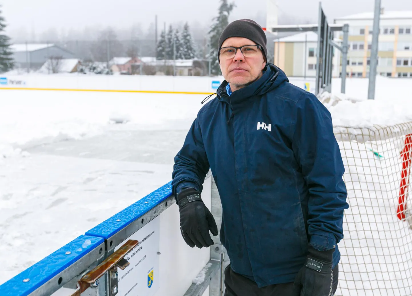 Taavi Tuvike on Vastseliina hokiklubi Vapsikud kõige innukam eestvedaja.