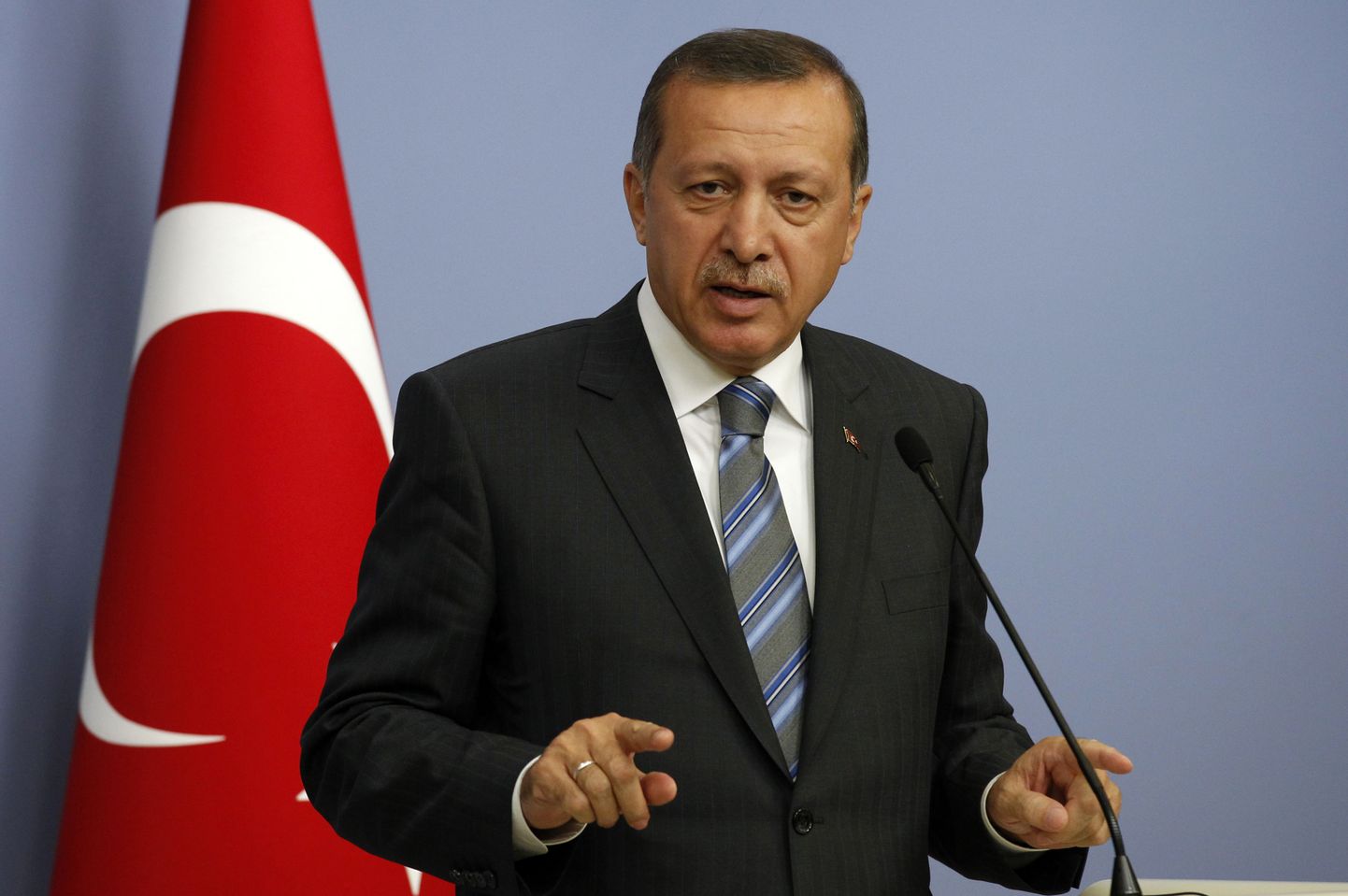 Türgi peaminister Tayyip Erdogan.