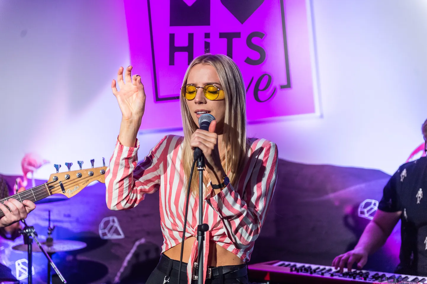 MyHits Live. Stuudios Liis Lemsalu. Tallinn. 11.09.2019. Foto: Remo Tõnismäe/Postimees